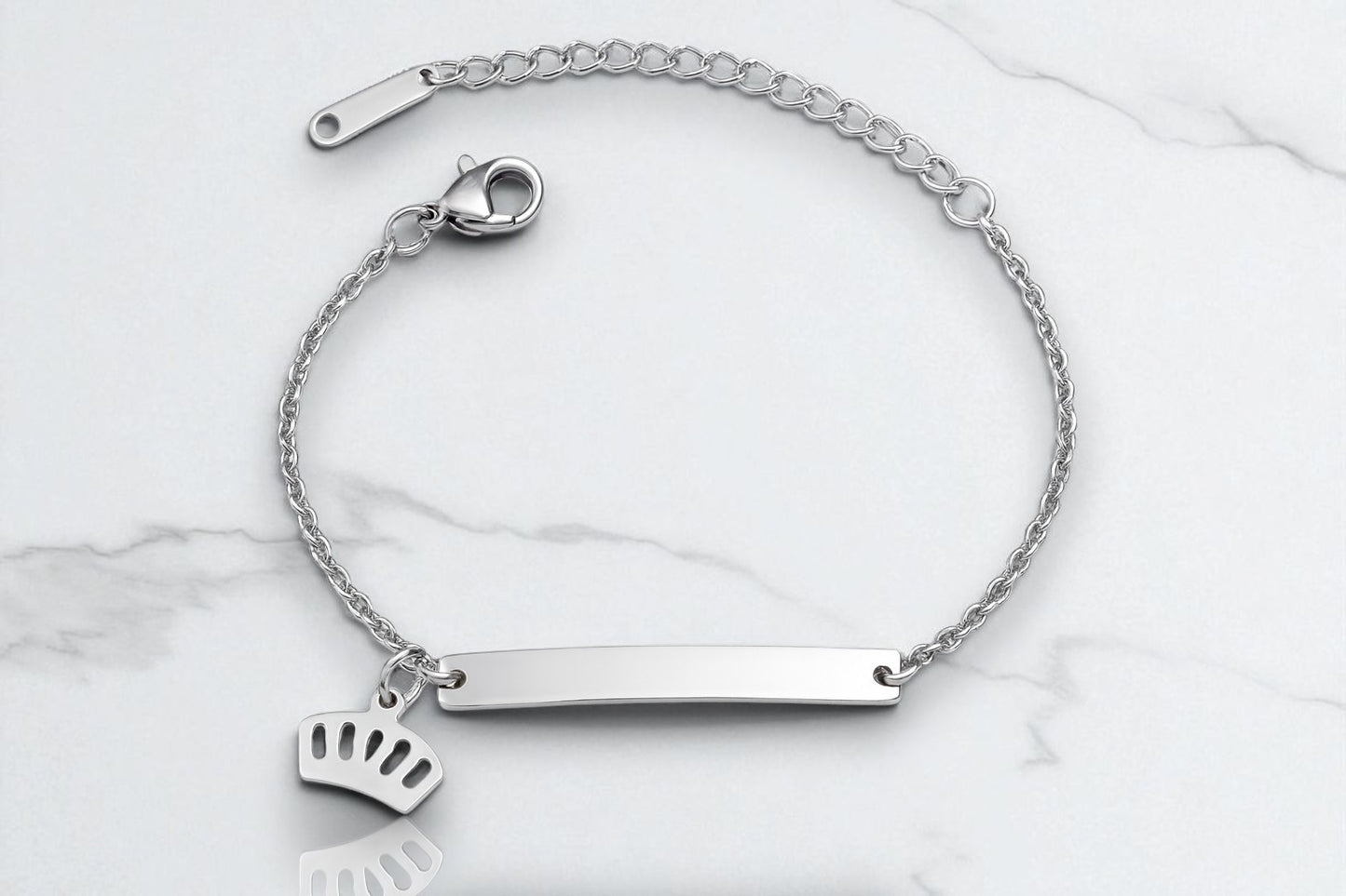 Little Royalty Engravable Baby Bracelets