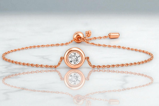 Aura Bezel Bracelet  0.5ct