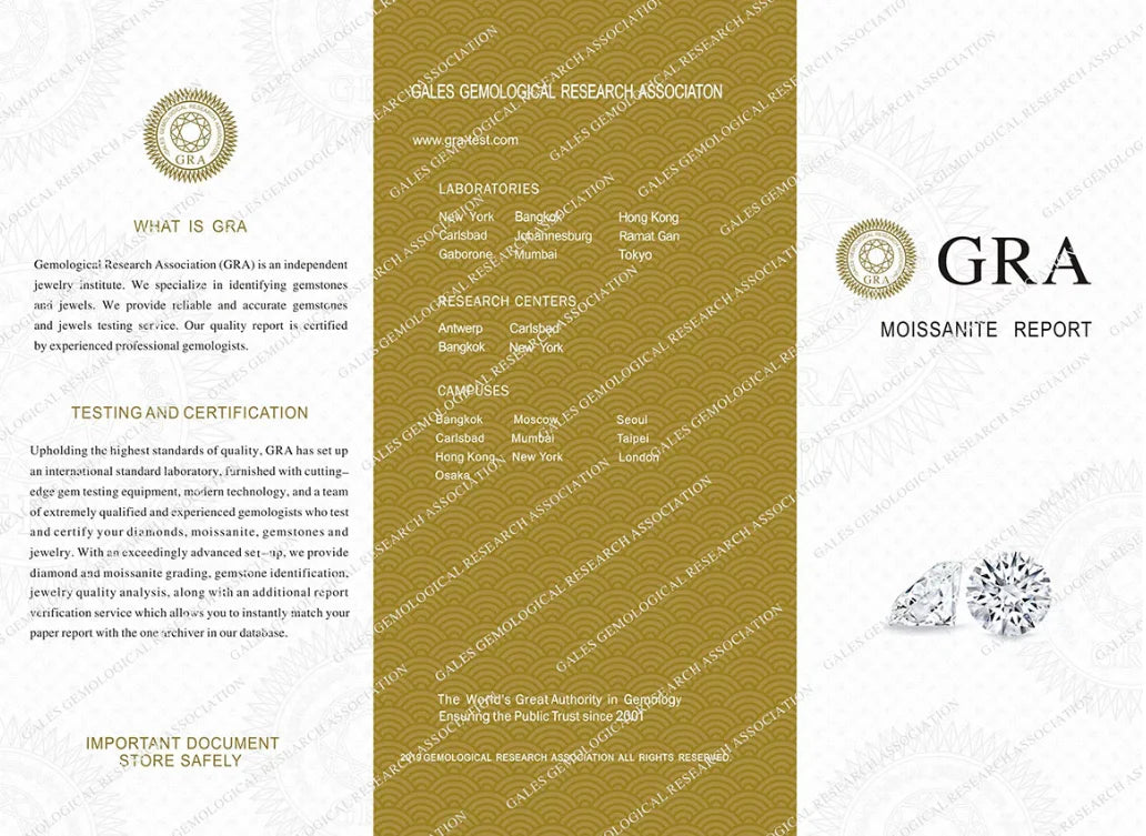 Astra Moissanite Solitaire Half Set