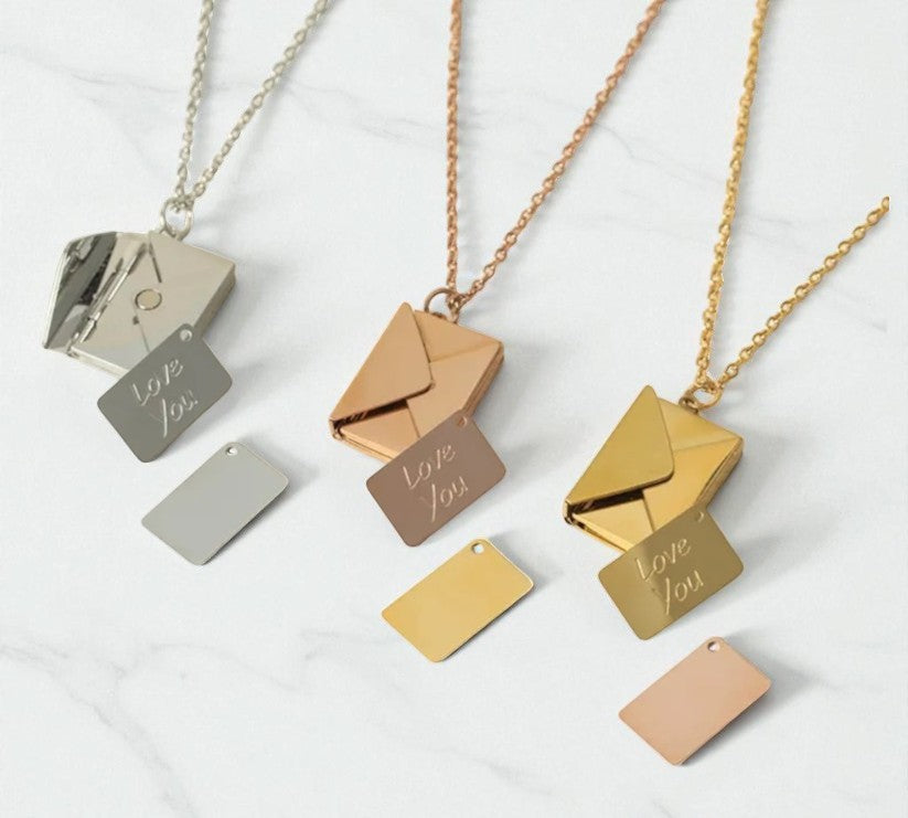 Love Letter Envelope Necklace