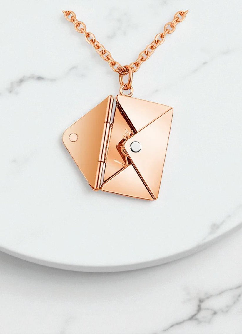 Love Letter Envelope Necklace