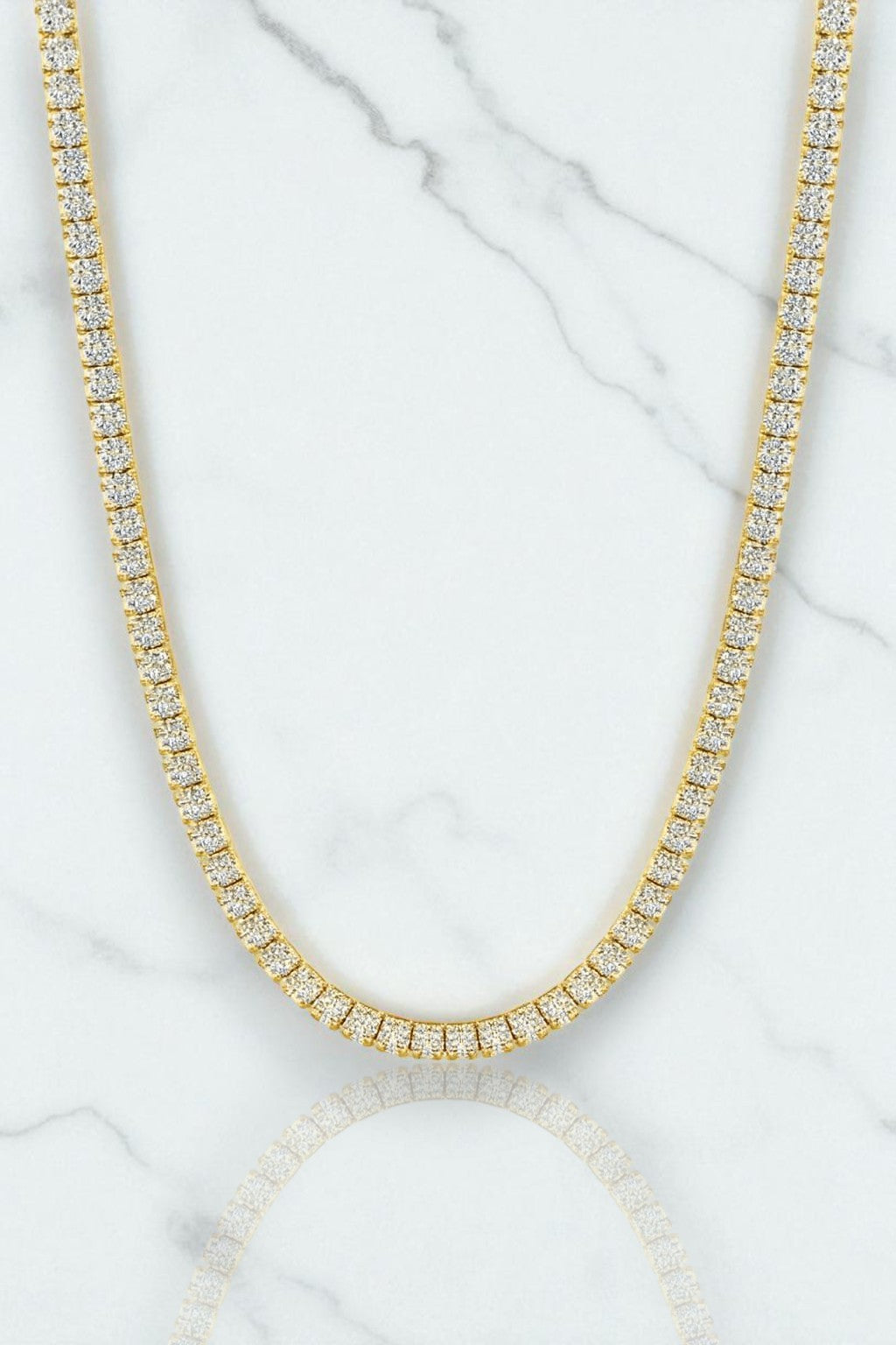 Tee Tennis Necklace