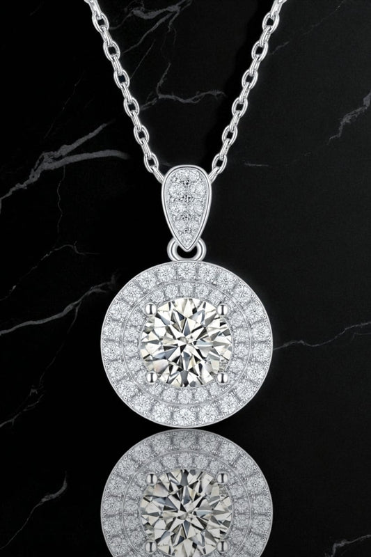 The Celestial Halo Round Pendant