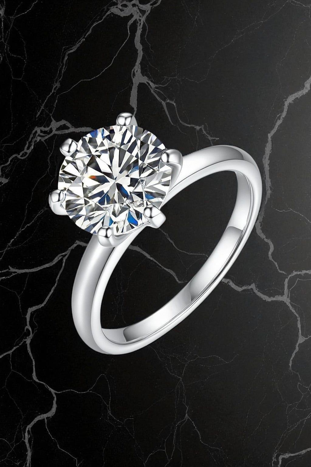 Classic Round Solitaire Ring 1.5ct