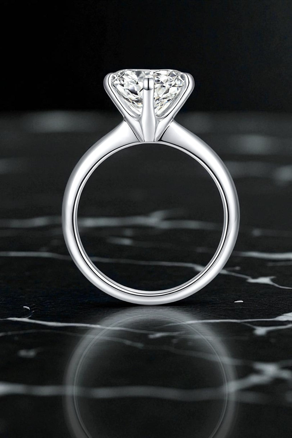 Classic Round Solitaire Ring 1.5ct