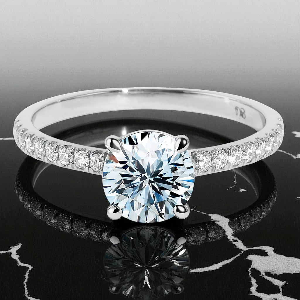 Round Brilliant Solitaire Ring