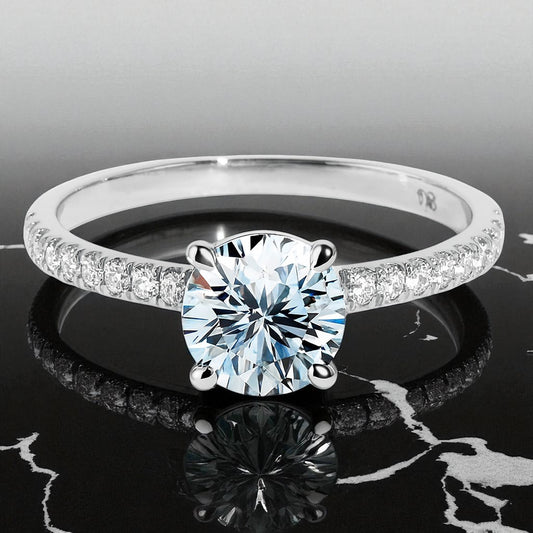 Round Brilliant Solitaire Ring