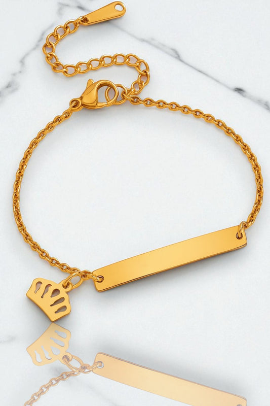Little Royalty Engravable Baby Bracelets