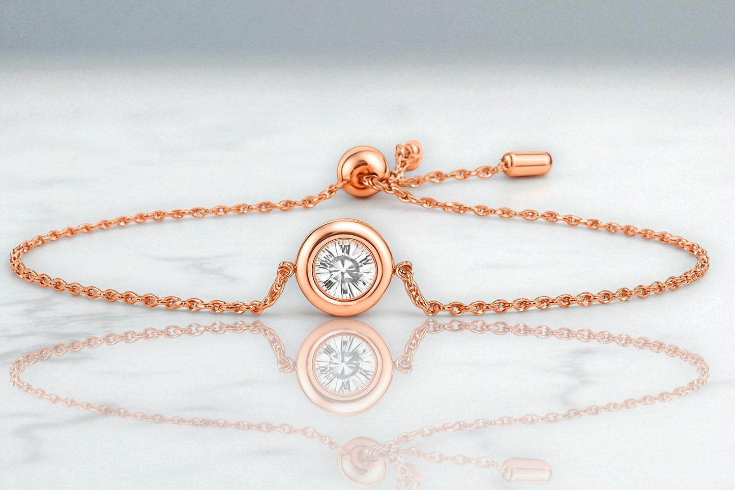 Aura Bezel Bracelet  0.5ct