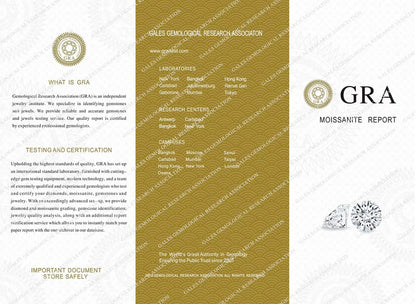 Astra Moissanite Solitaire Half Set