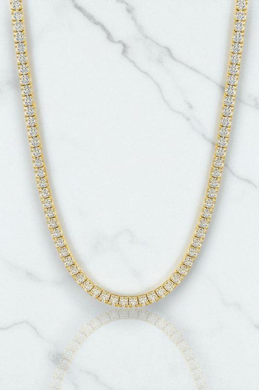 Tee Tennis Necklace