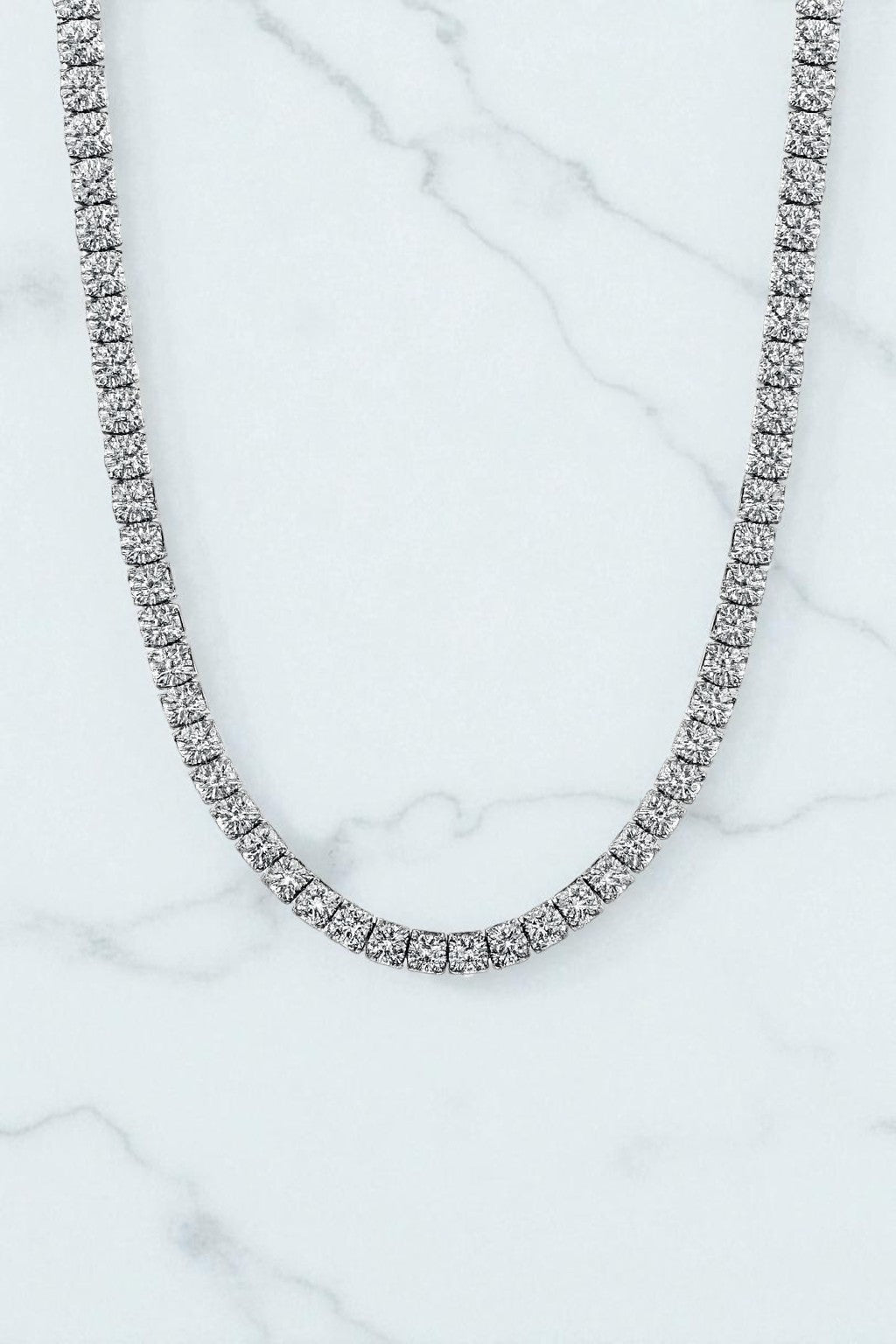 Tee Tennis Necklace