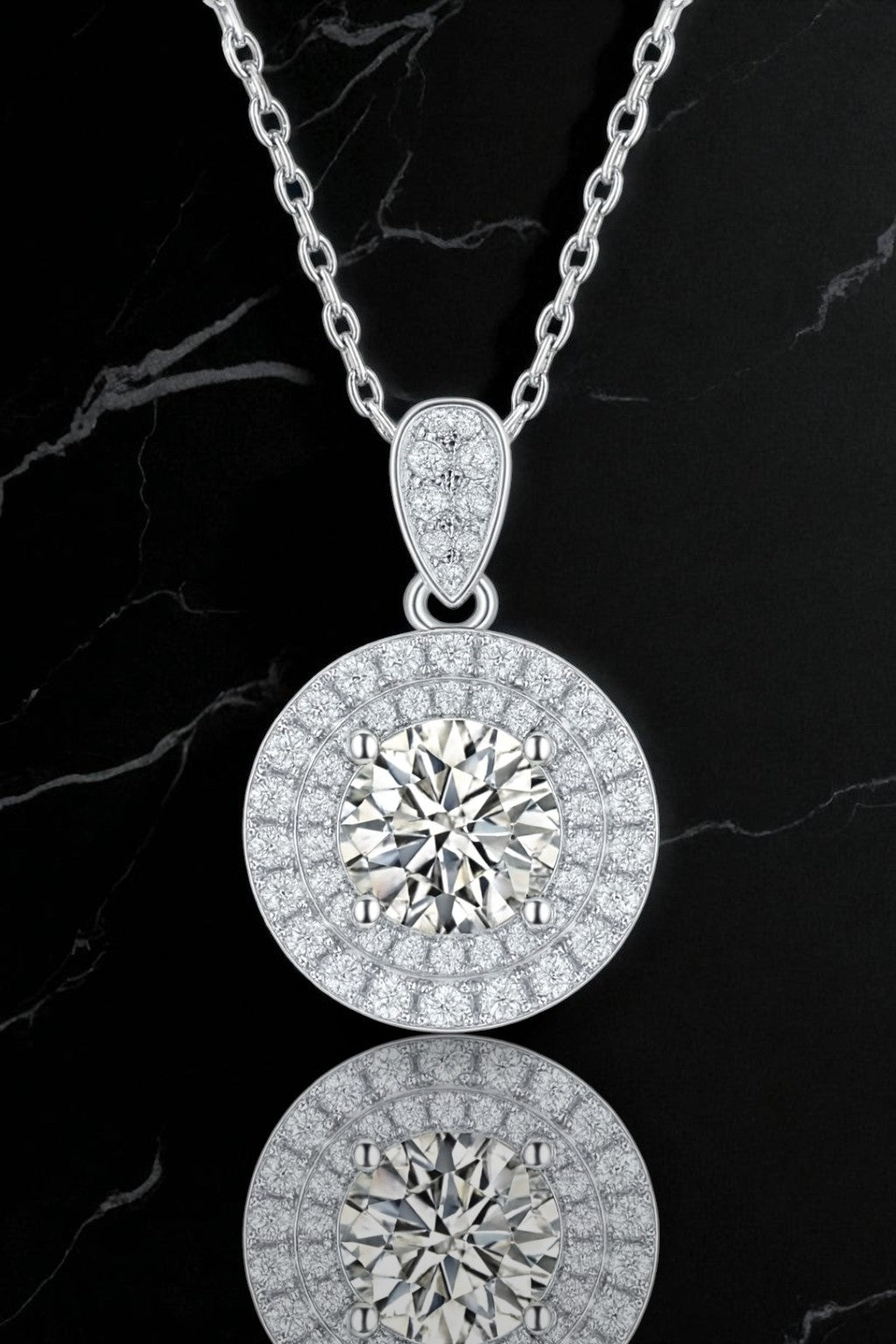 The Celestial Halo Round Pendant