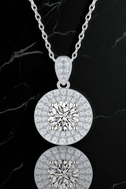 The Celestial Halo Round Pendant